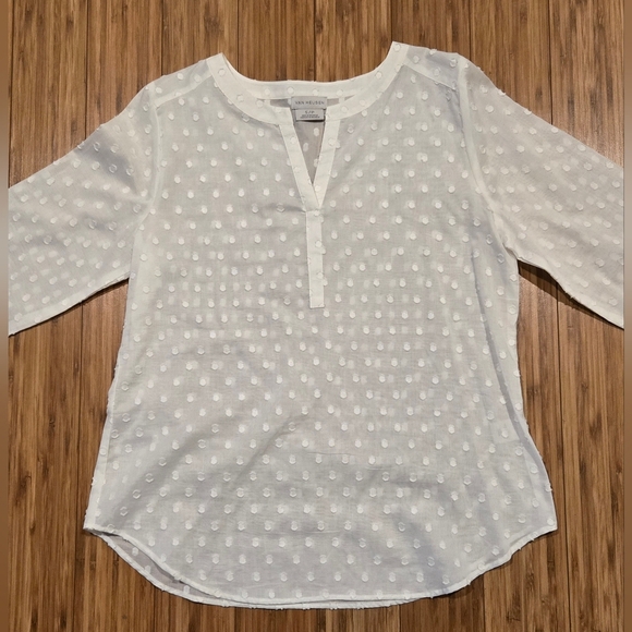 NWOT Van Heusen White Top - Picture 2 of 10